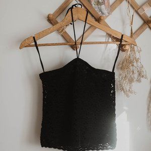 Lily Pulitzer Crochet Halter Top
